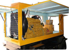 平原移动电站(移动柴油发电机组) 平原移动电站(移动柴油发电机组)